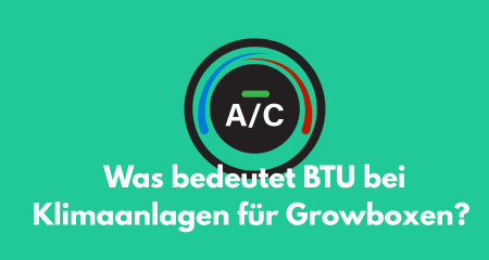 Was bedeutet BTU bei Klimaanlagen für Growboxen? Kühlleistung richtig verstehen