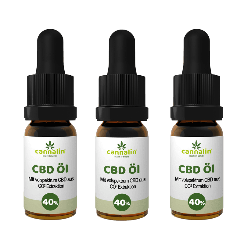 CBD Öl 40% 10ml | 3 zum Preis von 2