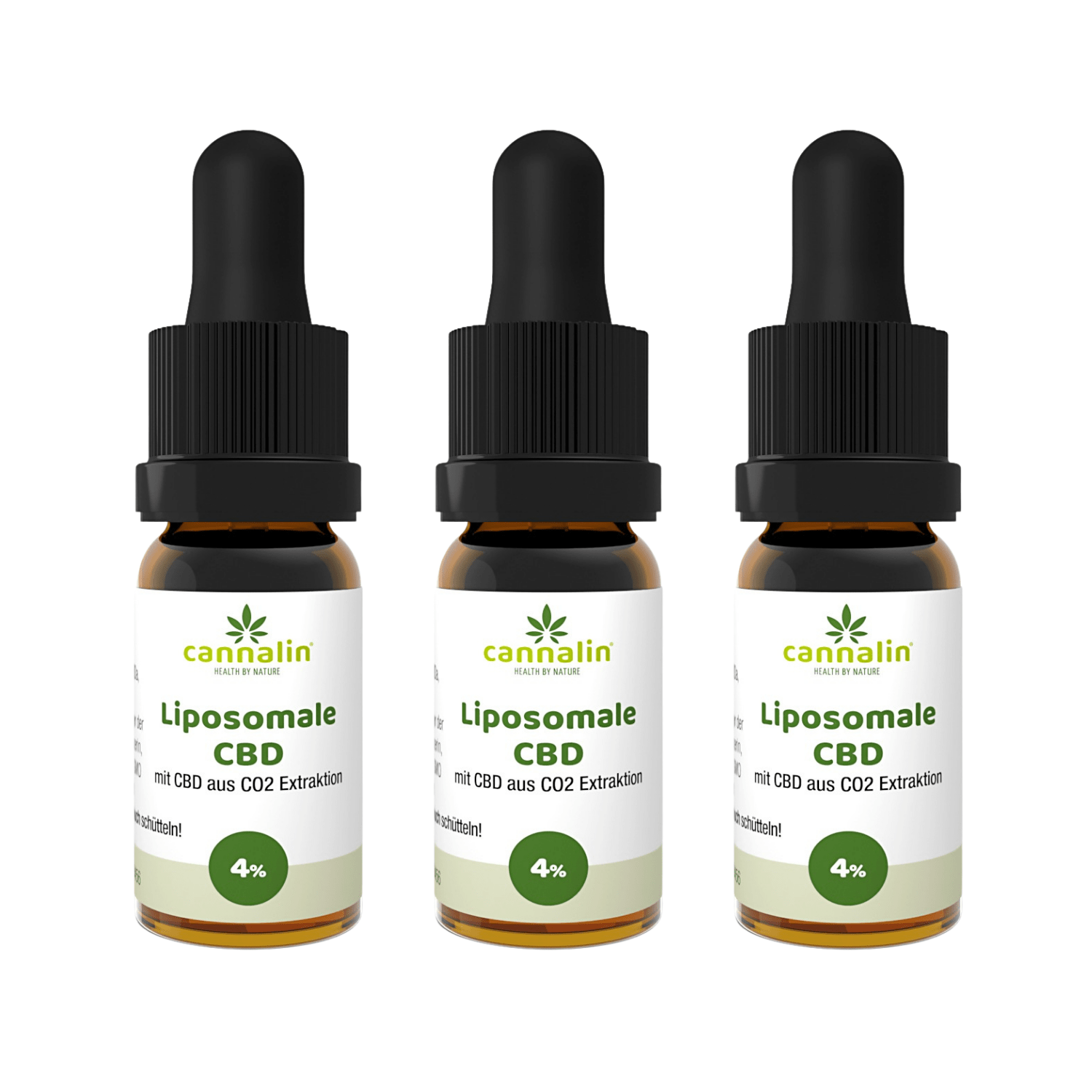 Liposomales CBD 4% Angebot 10ml | 3 zum Preis von 2