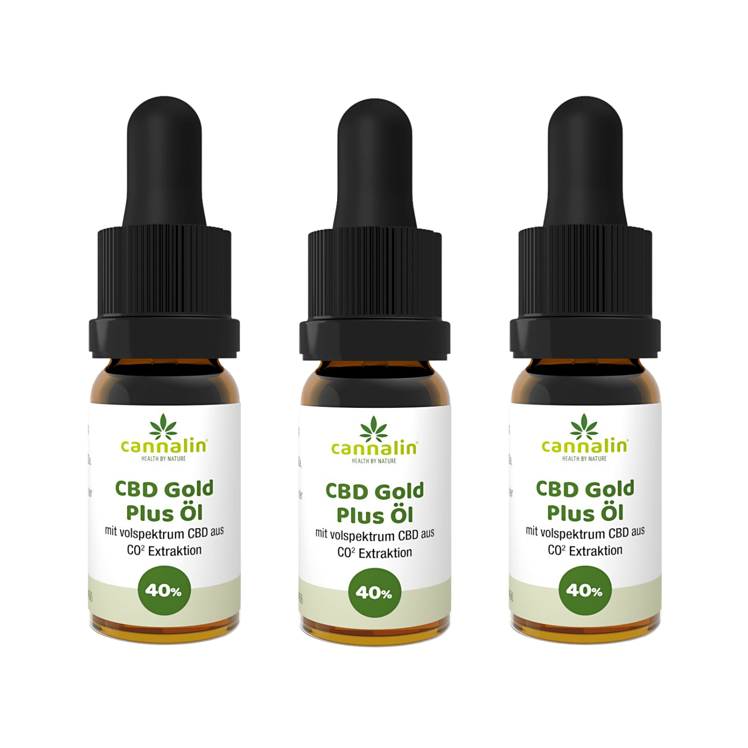 CBD Gold Öl 40% Angebot 10ml | 3 zum Preis von 2