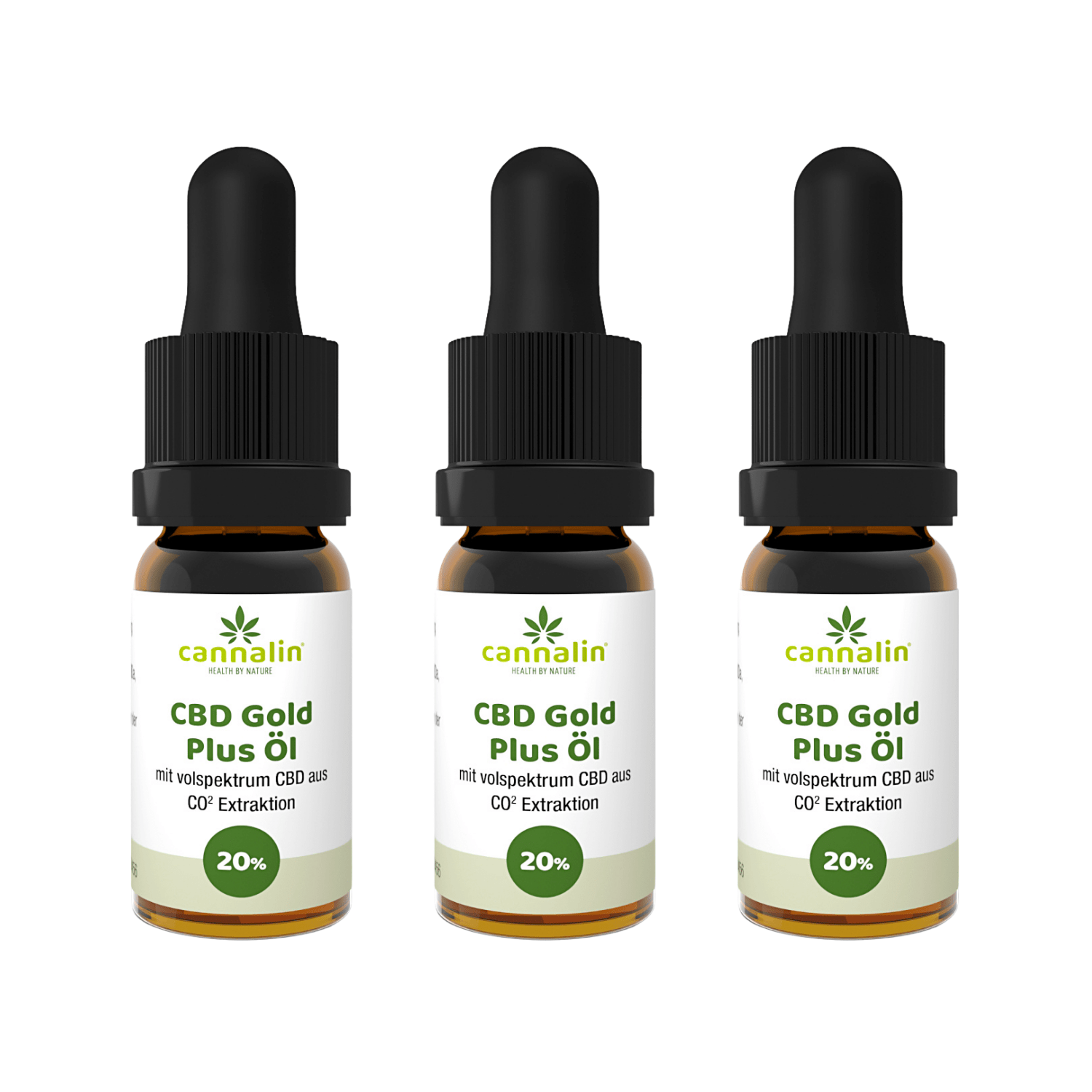 CBD Gold Öl 20% Angebot 10ml | 3 zum Preis von 2