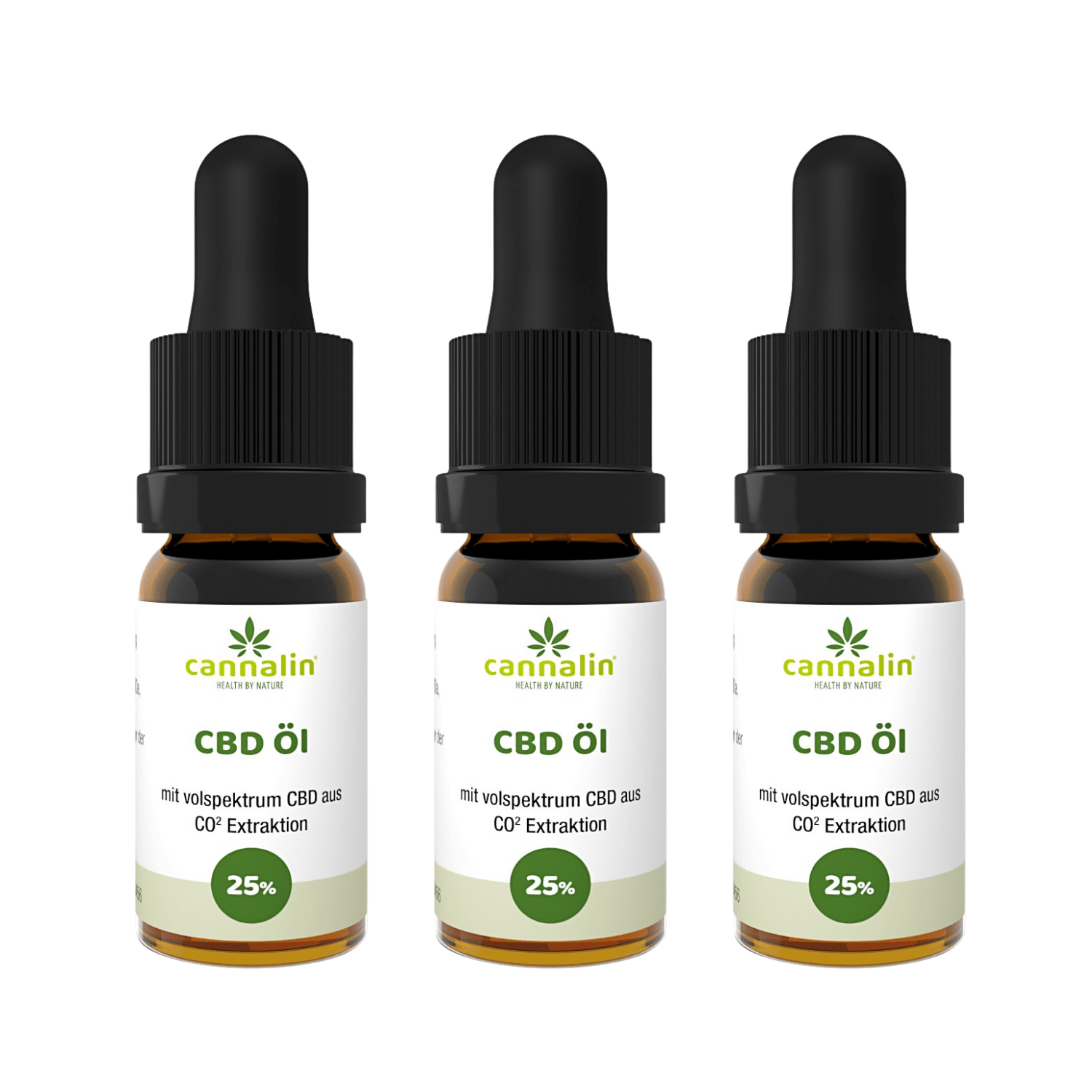 CBD Öl 25% 10ml | 3 zum Preis von 2