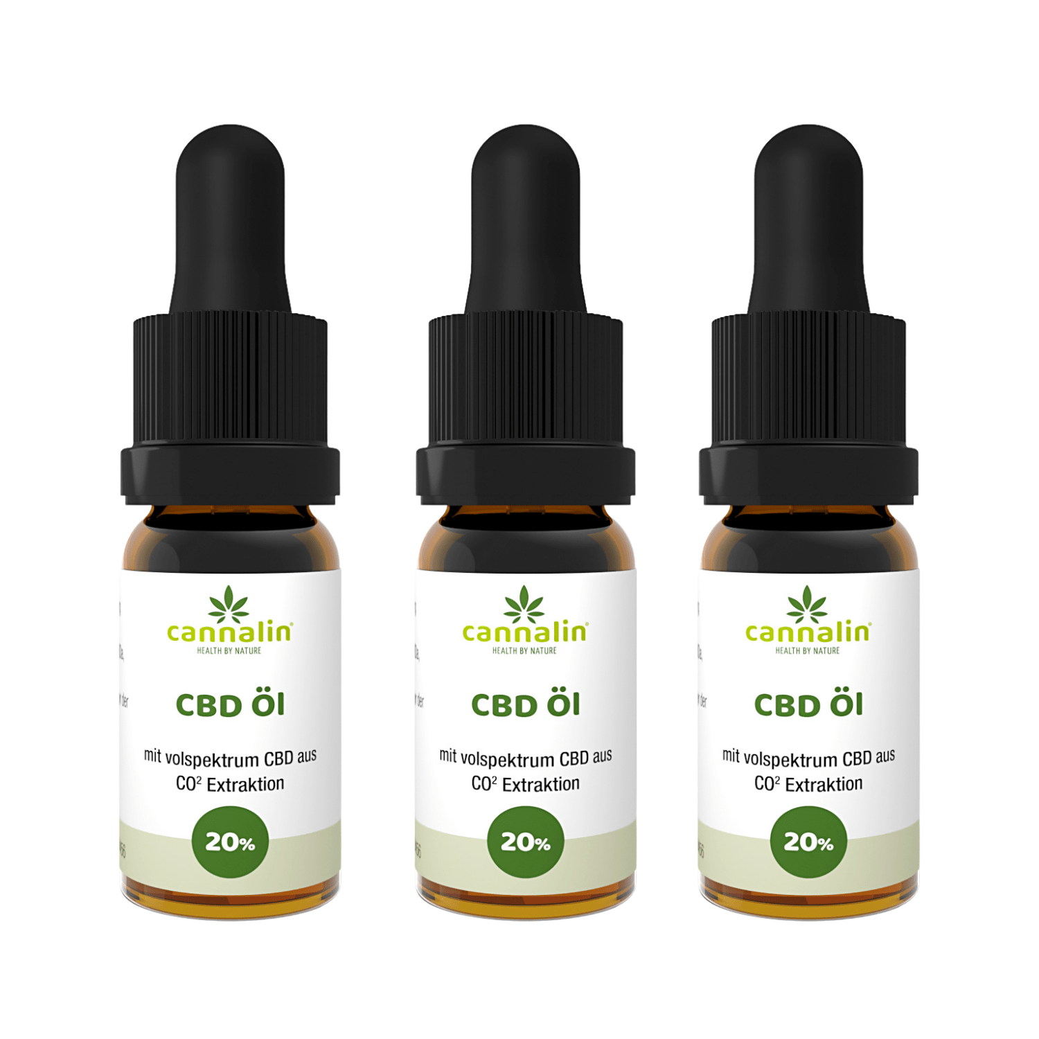 CBD Öl 20% 10ml | 3 zum Preis von 2