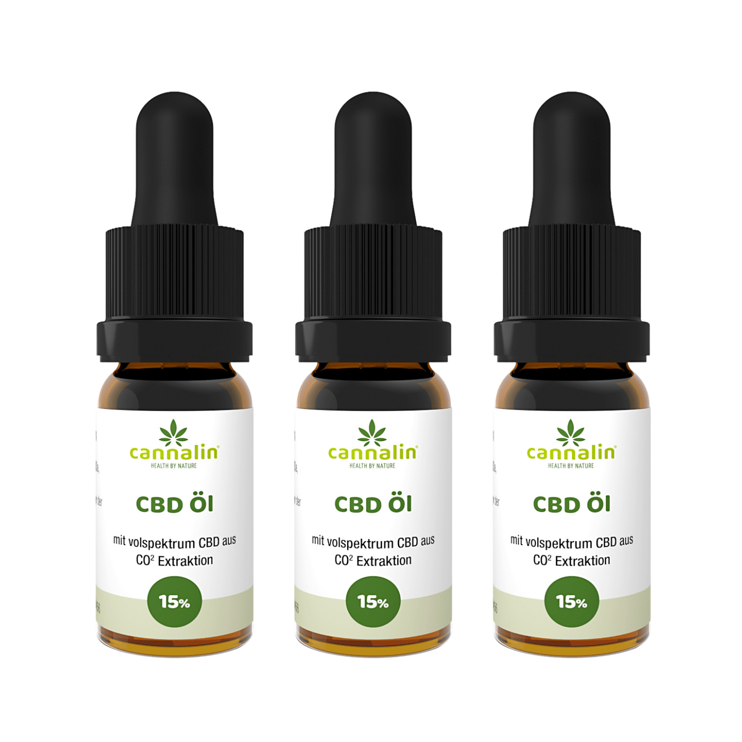 CBD Öl 15% 10ml | 3 zum Preis von 2