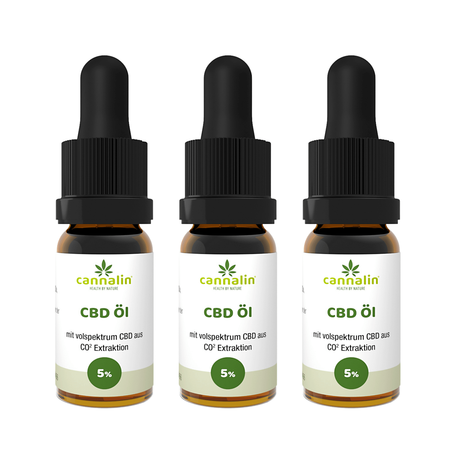 CBD Öl 5% 10ml | 3 zum Preis von 2