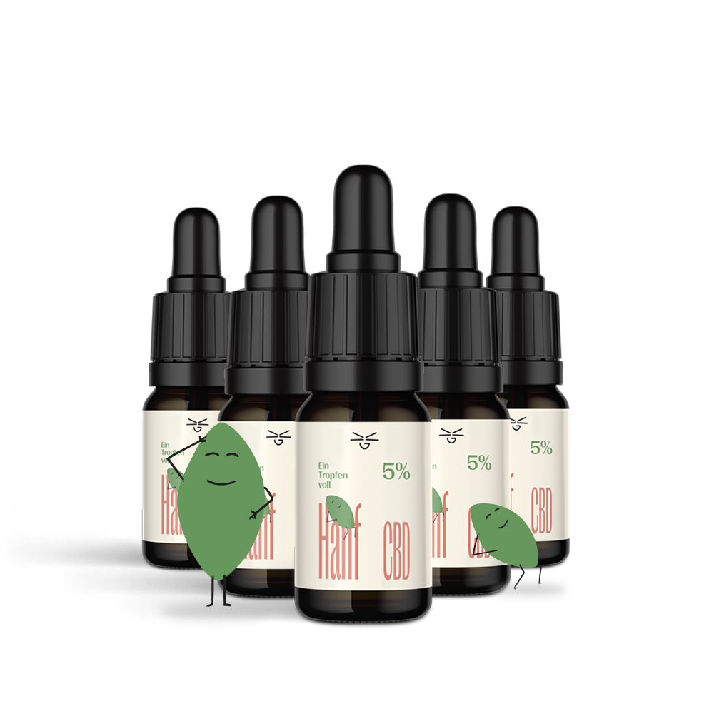 CBD Öl Vollspektrum Hanf 5%