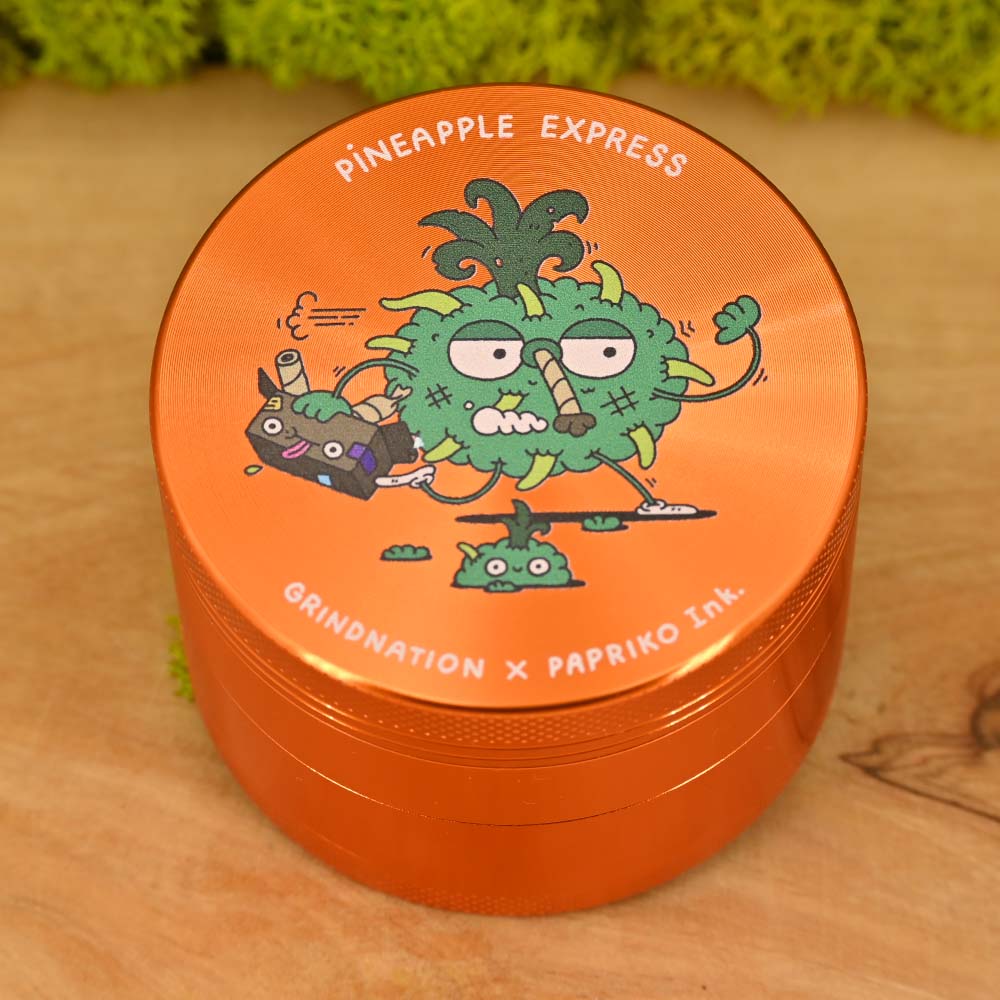 Pineapple Express - Grindnation x Papriko Aluminium Grinder ⌀63mm