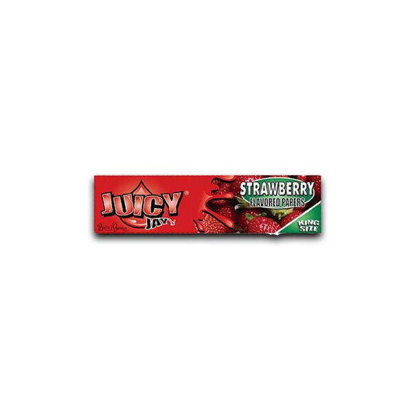 Juicy Jays King Size Slim Paper Strawberry