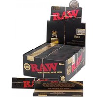 Raw Black Long Papers King Size Slim Extra Fine