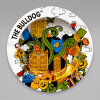 The Bulldog Original City Life Amsterdam Aschenbecher, Metall