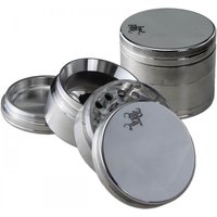 Black Leaf Grinder 4-tlg. silber