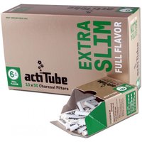 actiTube FULL FLAVOR Aktivkohlefilter Extra Slim