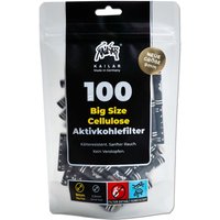 Kailar Aktivkohlefilter 9mm schwarz-weiß