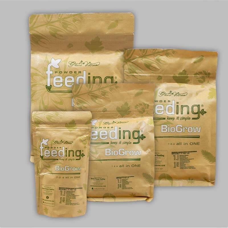 Green House Powder Feeding BioGrow 125g, 500g, 1kg oder 2,5kg