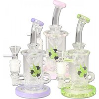 Black Leaf Recycle Bubbler Trichterperkolator