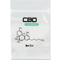 Black Leaf CBD Zip-Beutel 50µ stark