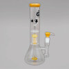 Grace Glass Limited Edition Yellow Beaker, Perkolator Bong, 35 cm, 18,8er