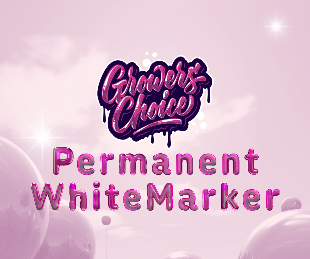 Permanent Whitemarker - Growers Choice