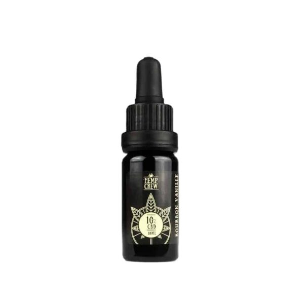 Hemp Crew – Bourbon Vanille – CBD Öl 10% (1.000mg) – 10ml