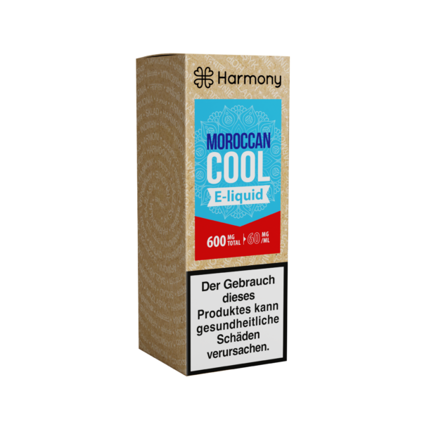 Harmony Moroccan Mint – CBD E-Liquid 6% (600mg) – 10ml