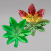 Aschenbecher Marihuana Blatt, versch. Farben