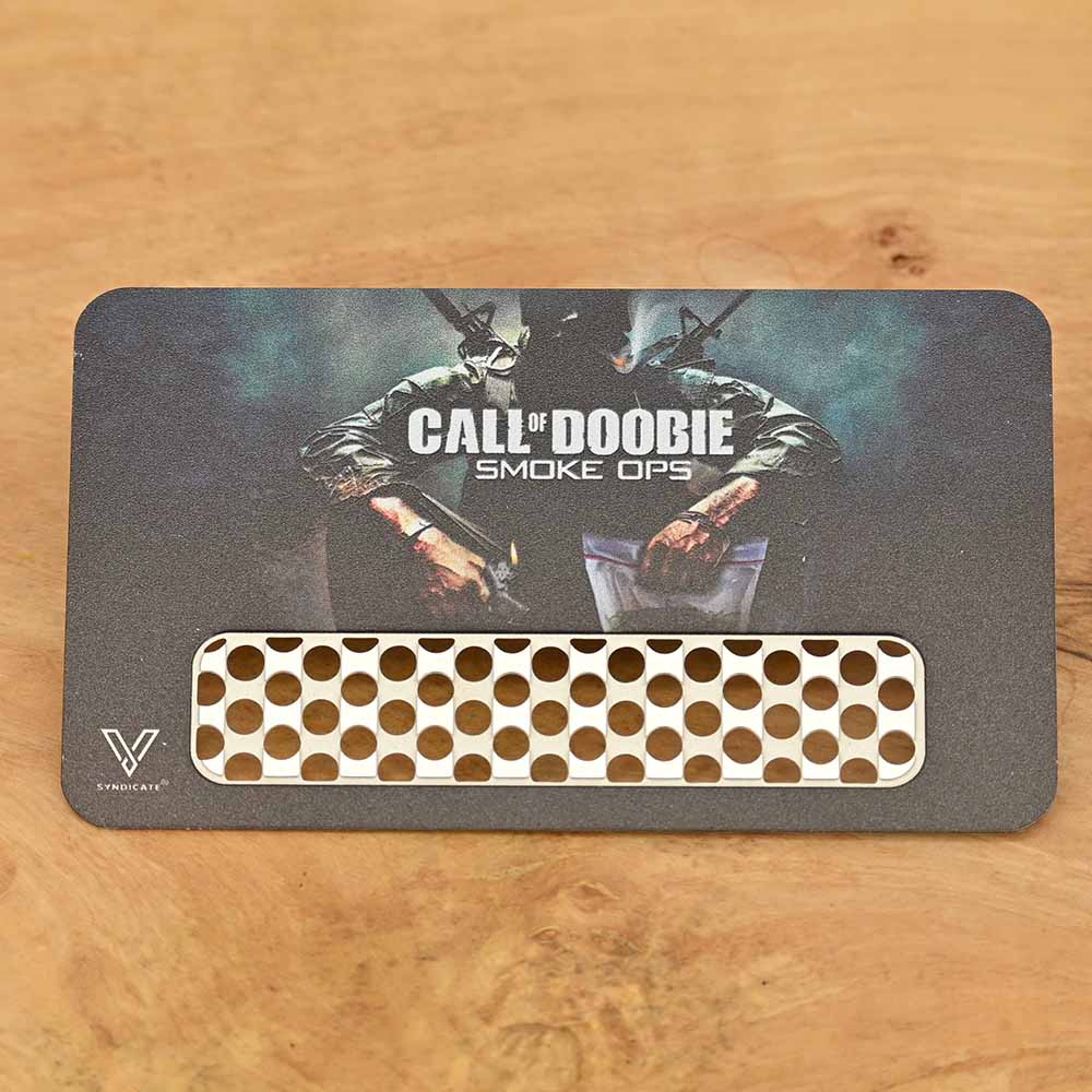 Call of Doobie Grinderreibe - Grinder Karte