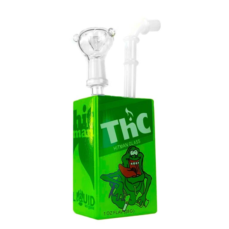 Juice Glass Bong Cartoon THC Frosch 19cm