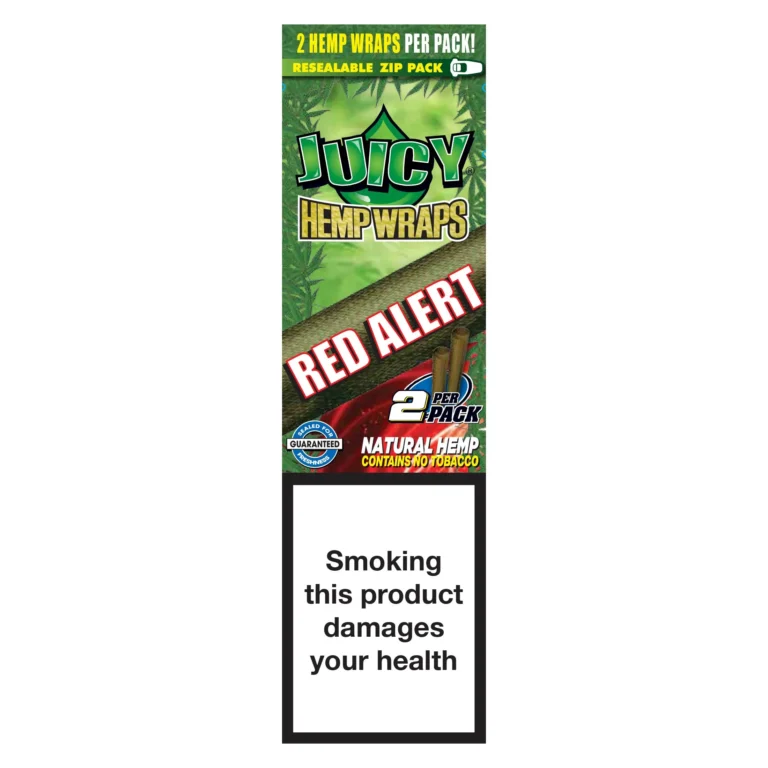 Juicy Jay’s Hemp Wraps Red Alert