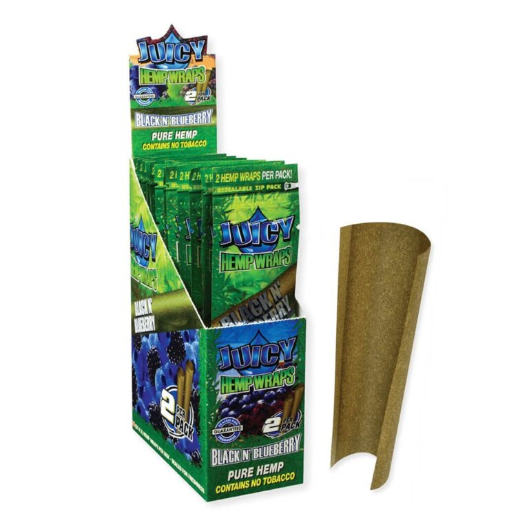 Juicy Jay’s Hemp Wraps Blunt Blue