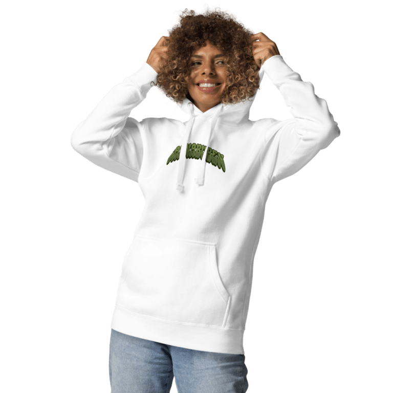 Premium Hoodie Weiß - Cannabuben