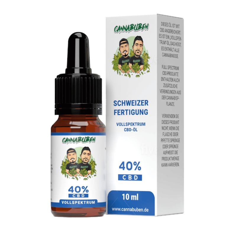 Cannabuben CBD ÖL - Vollspektrum 40%