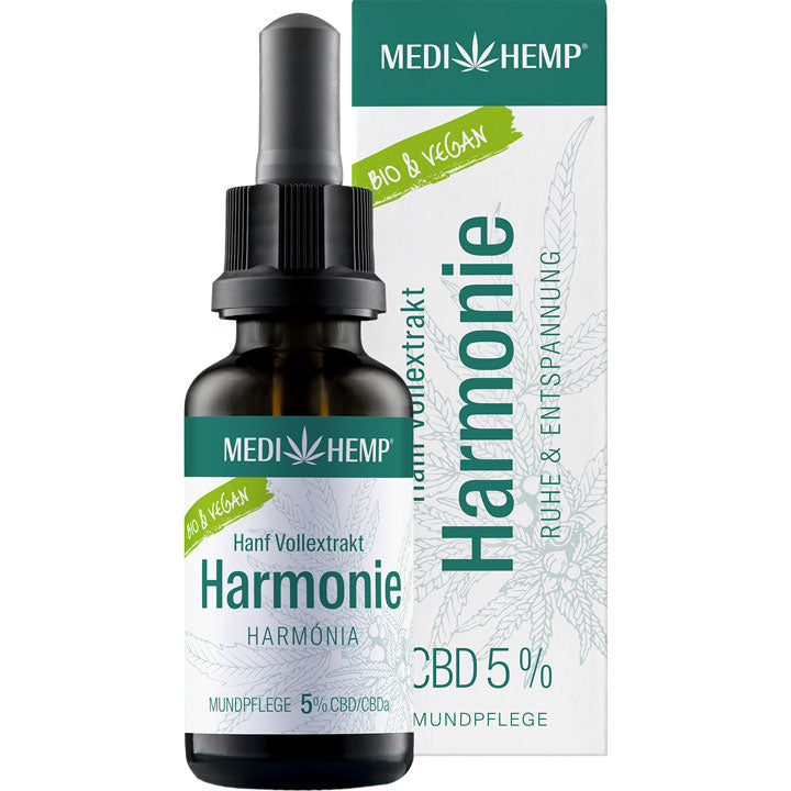 MEDIHEMP BIO HANF HARMONIE ÖL 5% 30ML