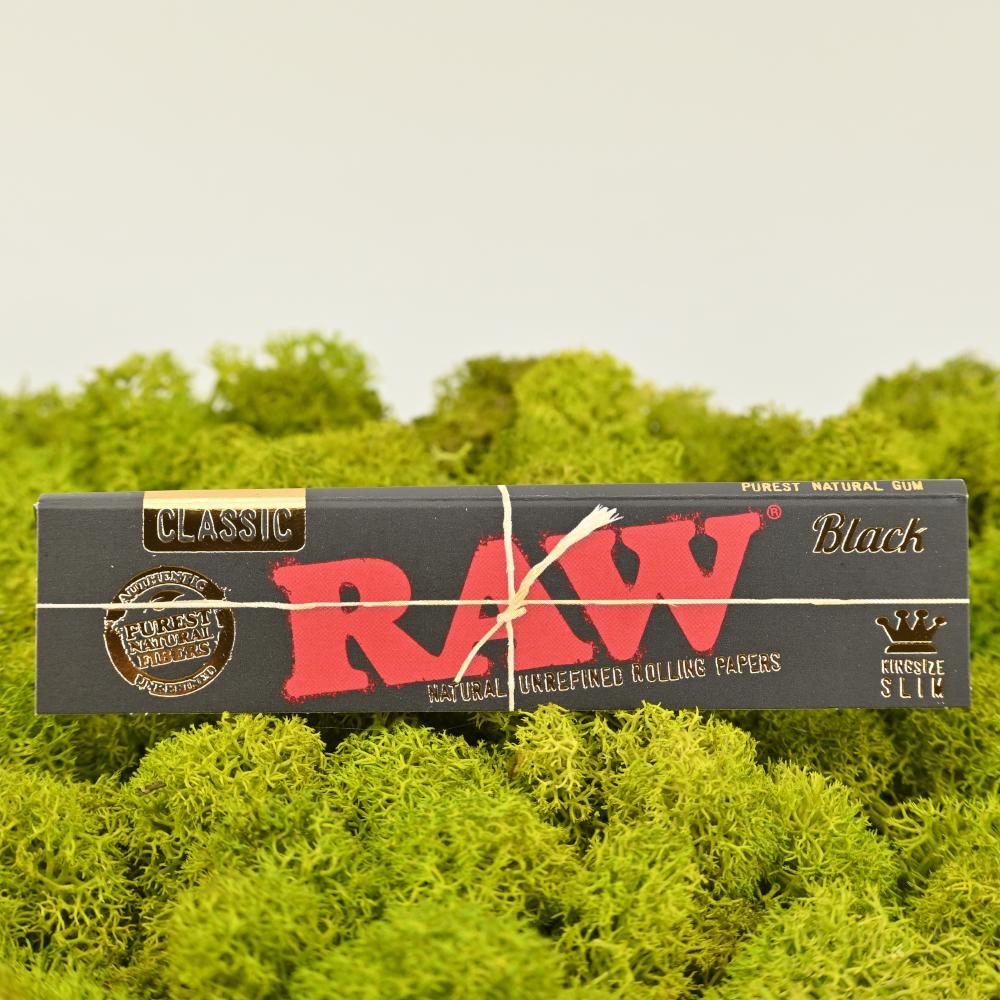 RAW Black Kingsize Slim Papers