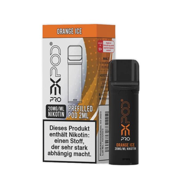 Expod Pro Pod 20mg/ml Nic Orange Ice