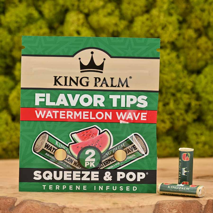 King Palm Tips | Watermelon Wave