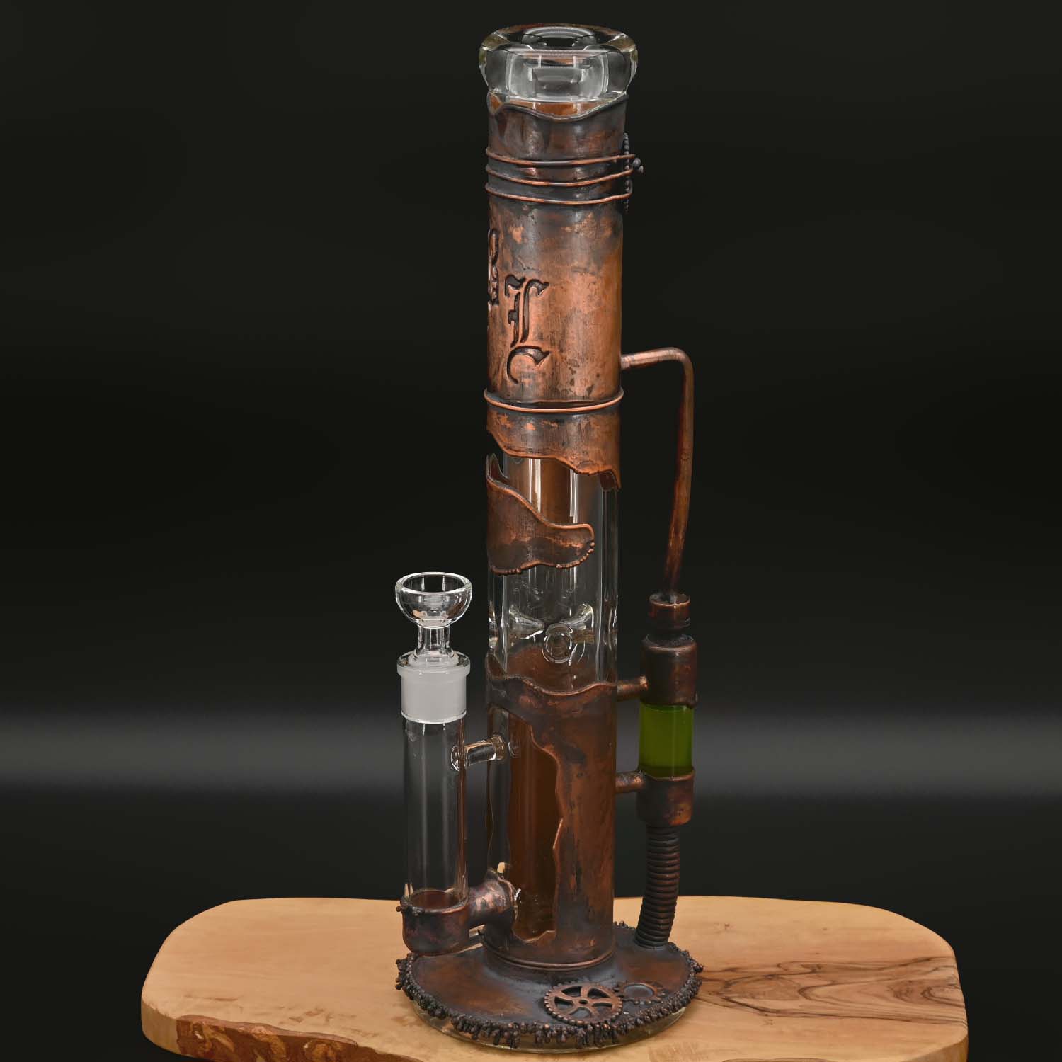 Black Leaf - Archimedes Reactor Icebong mit Kupfermantel