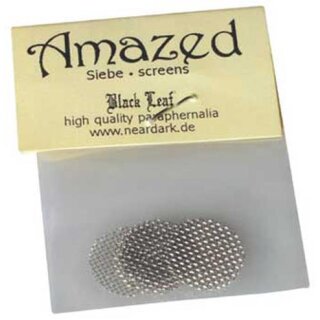 Black Leaf Stahlsiebe 12mm – 5er Set | Rostfrei & Vielseitig | Für Pfeifen & Verdampfer