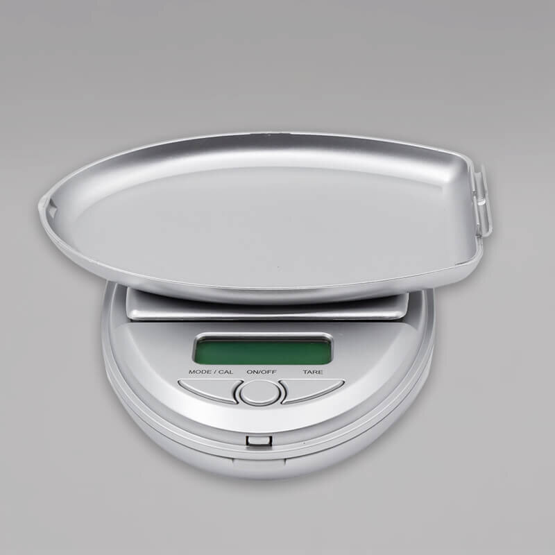 BLscale Digitalwaage silber, bis 350g, Genauigkeit 0,1g