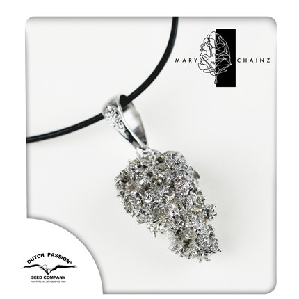 Orange Bud Anhänger Rhodium/Palladium plattiert - Mary Chainz