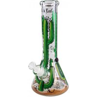 Black Leaf Kaktus Handbemalte Kolbenbong Ice