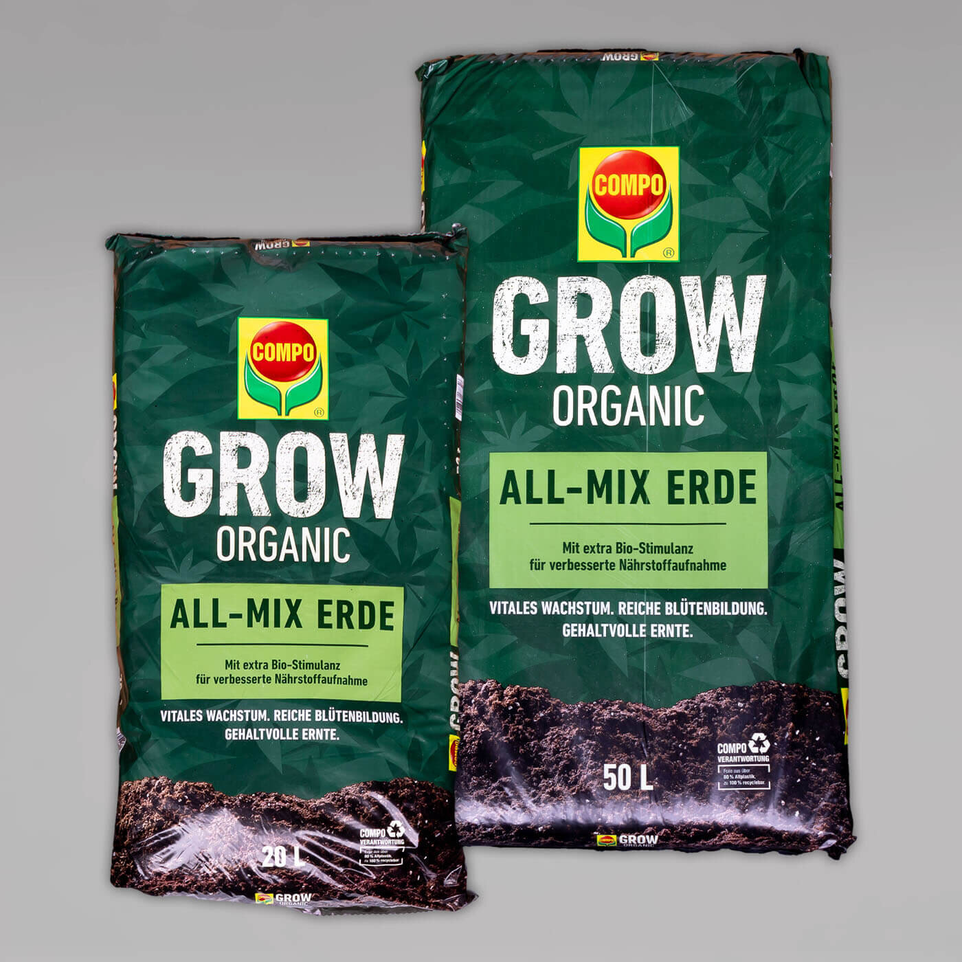 COMPO Grow Organic All-Mix, 20L oder 50L