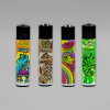 Clipper Feuerzeug, Chamäleon, Black Cap