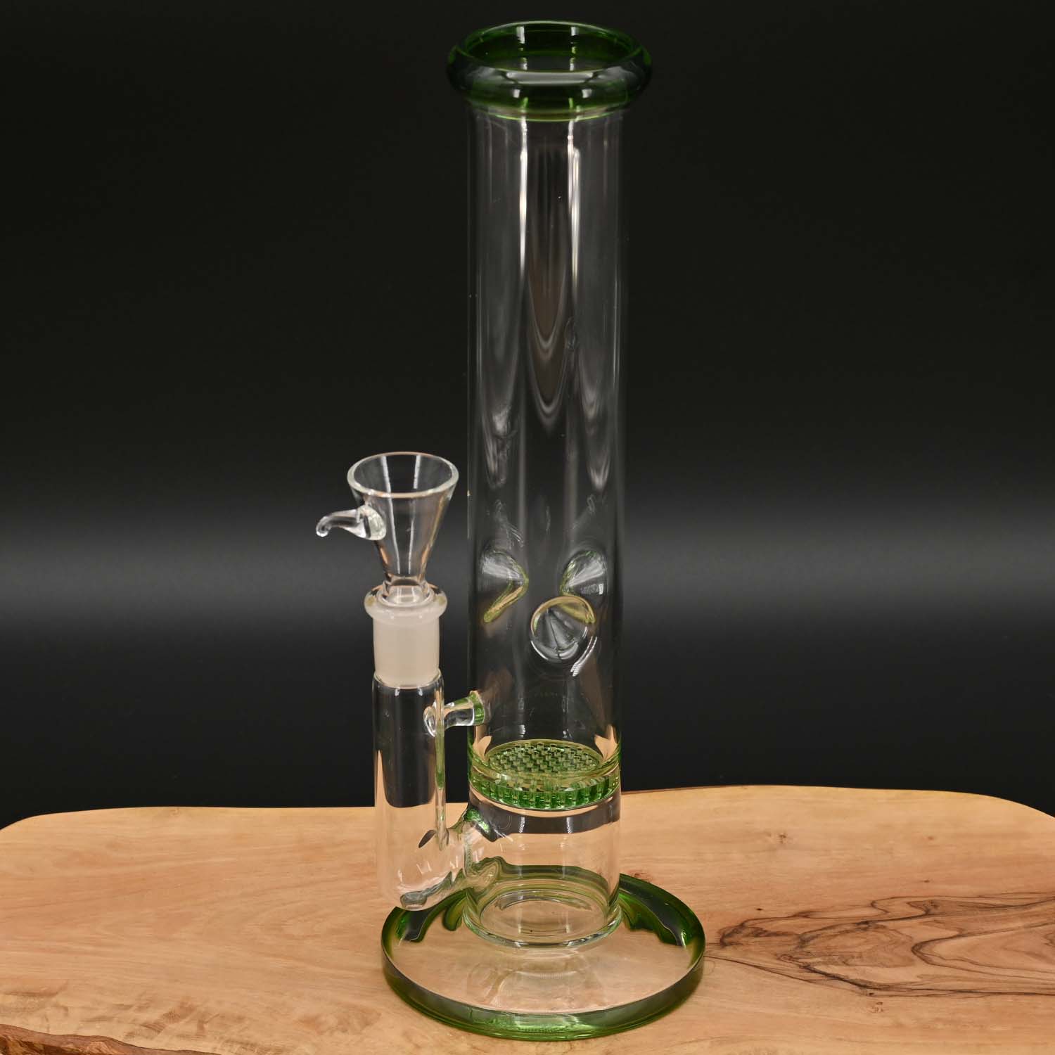 Icebong mit HoneyComb Perkolator grün (26cm)