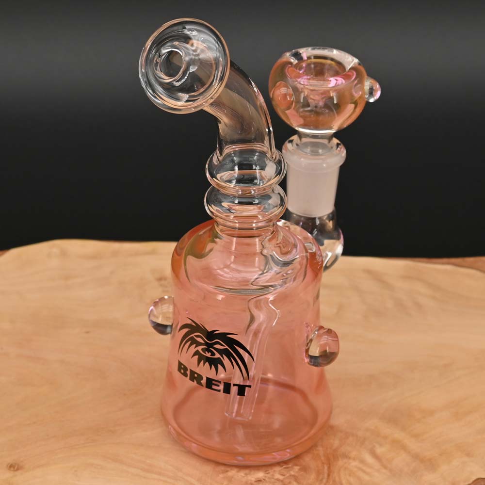 BREIT Bubbler Bong pink (17cm)