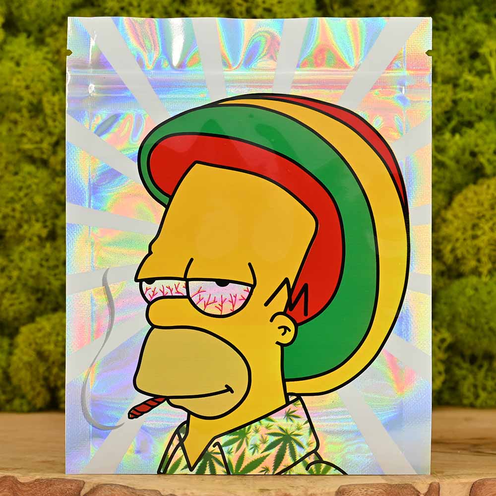Mylar Baggie für ca. 5g - Homer Simpson