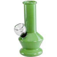 Glasbong mini grün