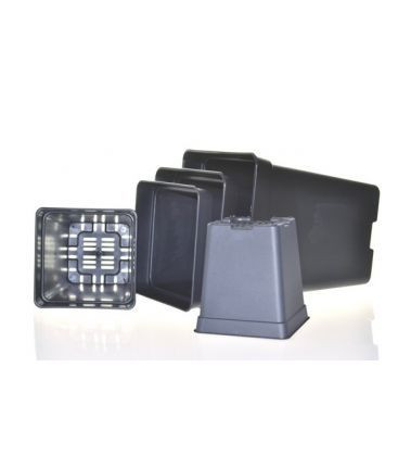 Vierecktopf Set mit Untersetzer 11 L