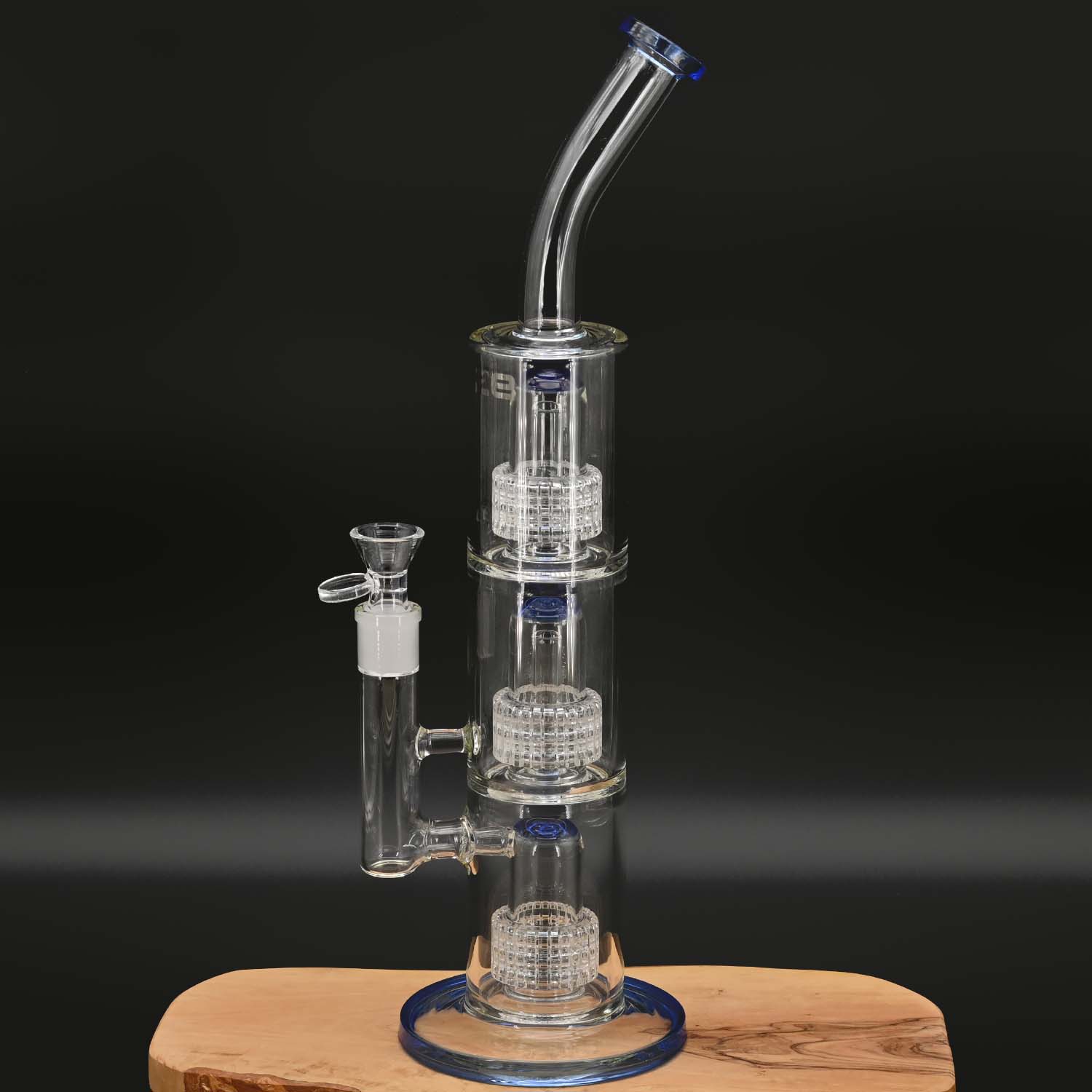 BLAZE - Bong mit 3x Trommelperkolator