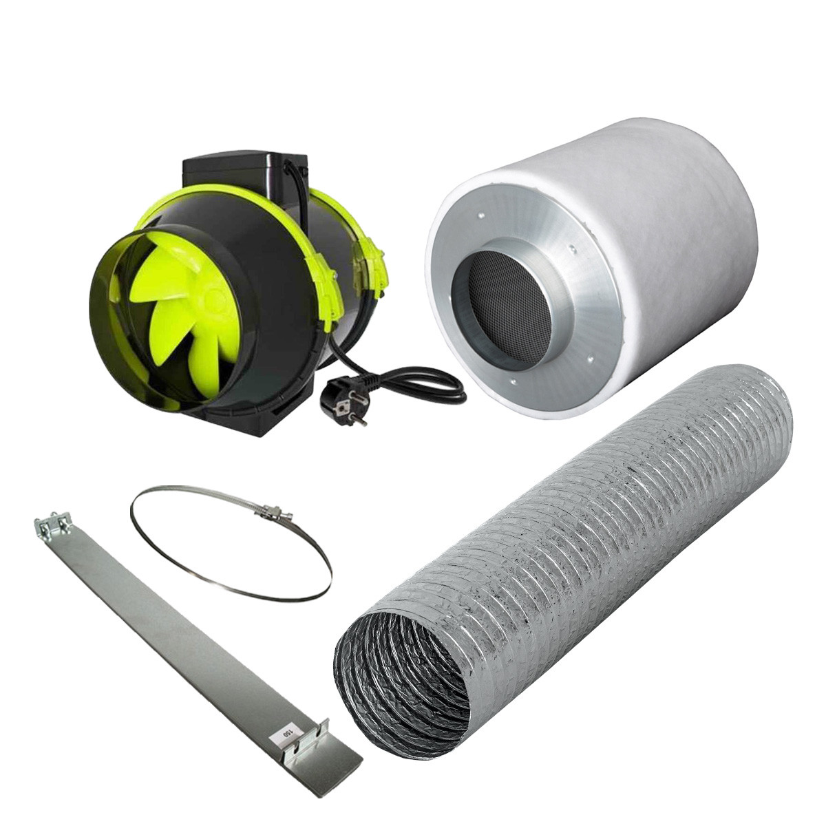 Eco Abluft-Set 100er 187