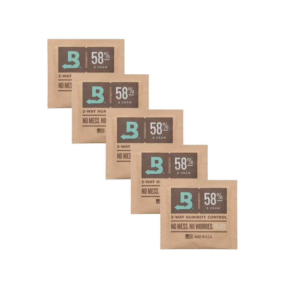 Boveda Hygro-Pack 58% 5x 8g Boveda Pack mit 58%